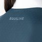 Equiline competition shirt long sleeves women Estock Legion Blue
