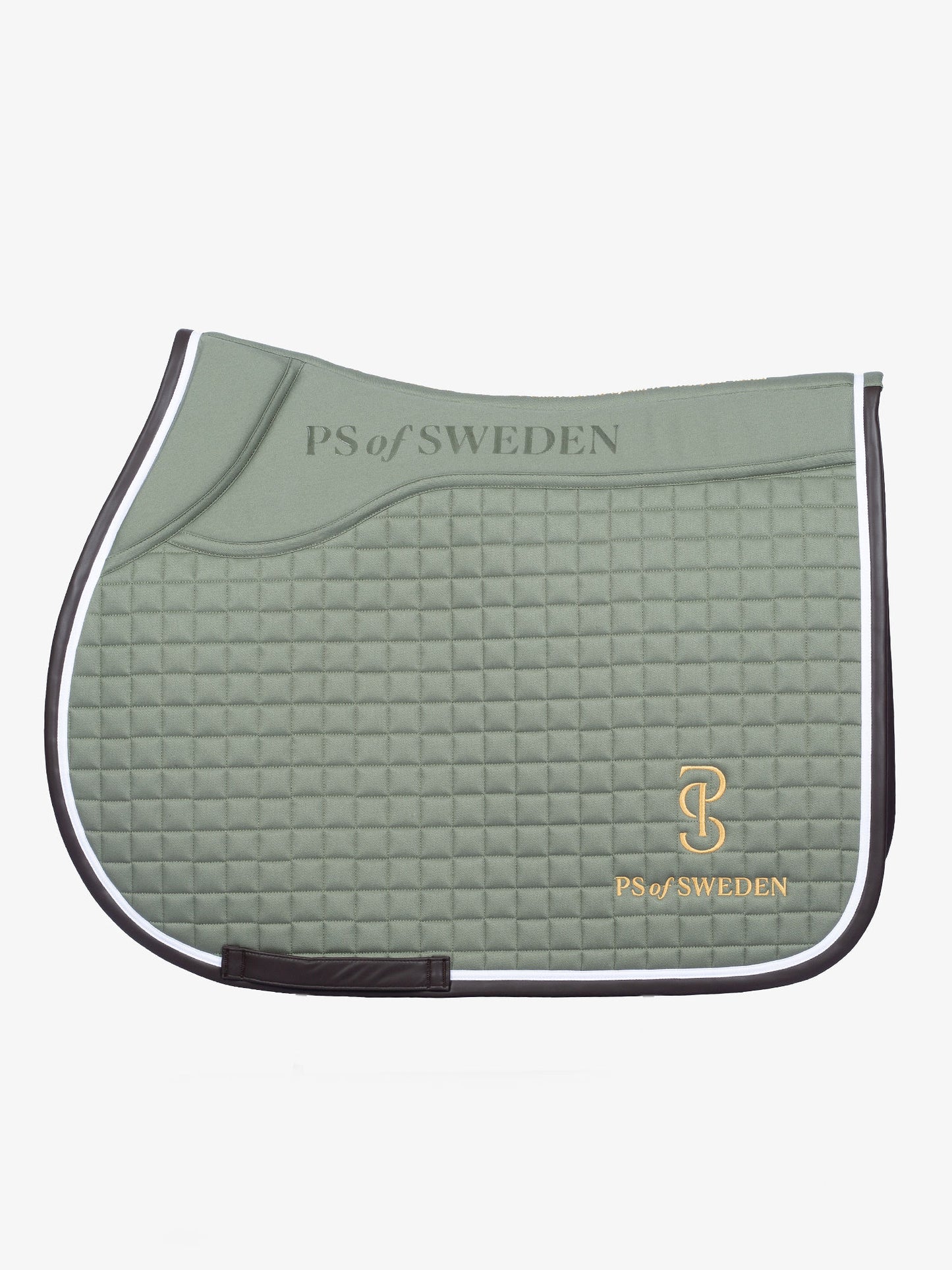 PS of Sweden Saddle Pad Showjumping Elite Edge tortoise green