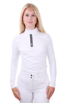 Equiline wedstrijdshirt lange mouwen dames Enner LS Wit
