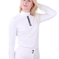 Equiline competition shirt long sleeves women Enner LS White