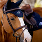Equiline Set Saddle Pad and Fly hat Eqflaggy Navy