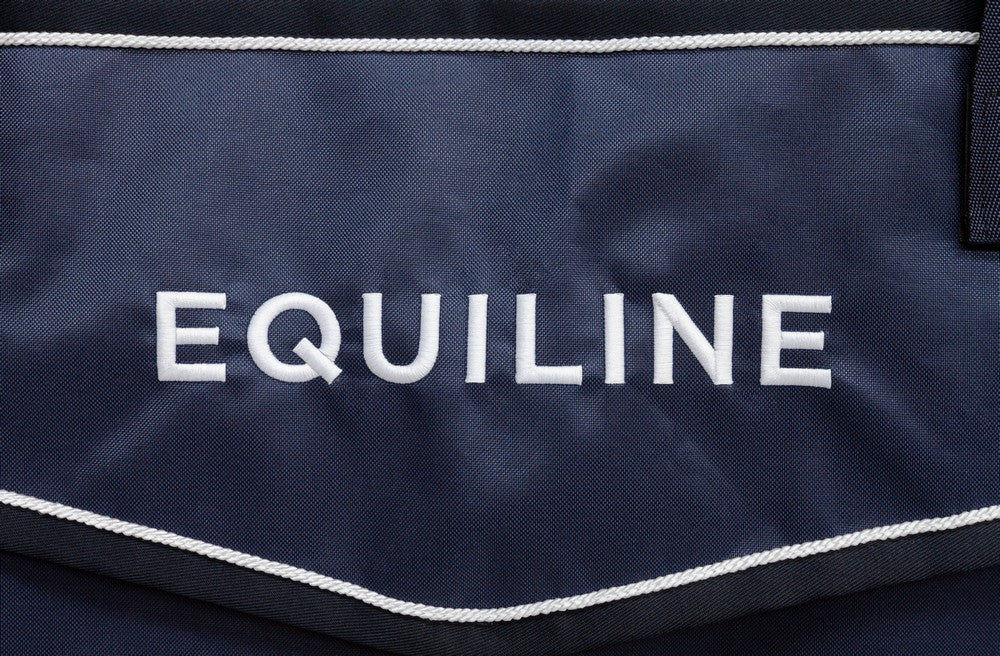 Equiline Stable Curtain long Wafe 200 x 130 cm Navy