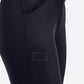 RG Riding Breeches Knee Grip Ladies with High Waist Navy Logo