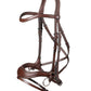 TRUST bridle Falsterbo T-Motion silver buckles Brown