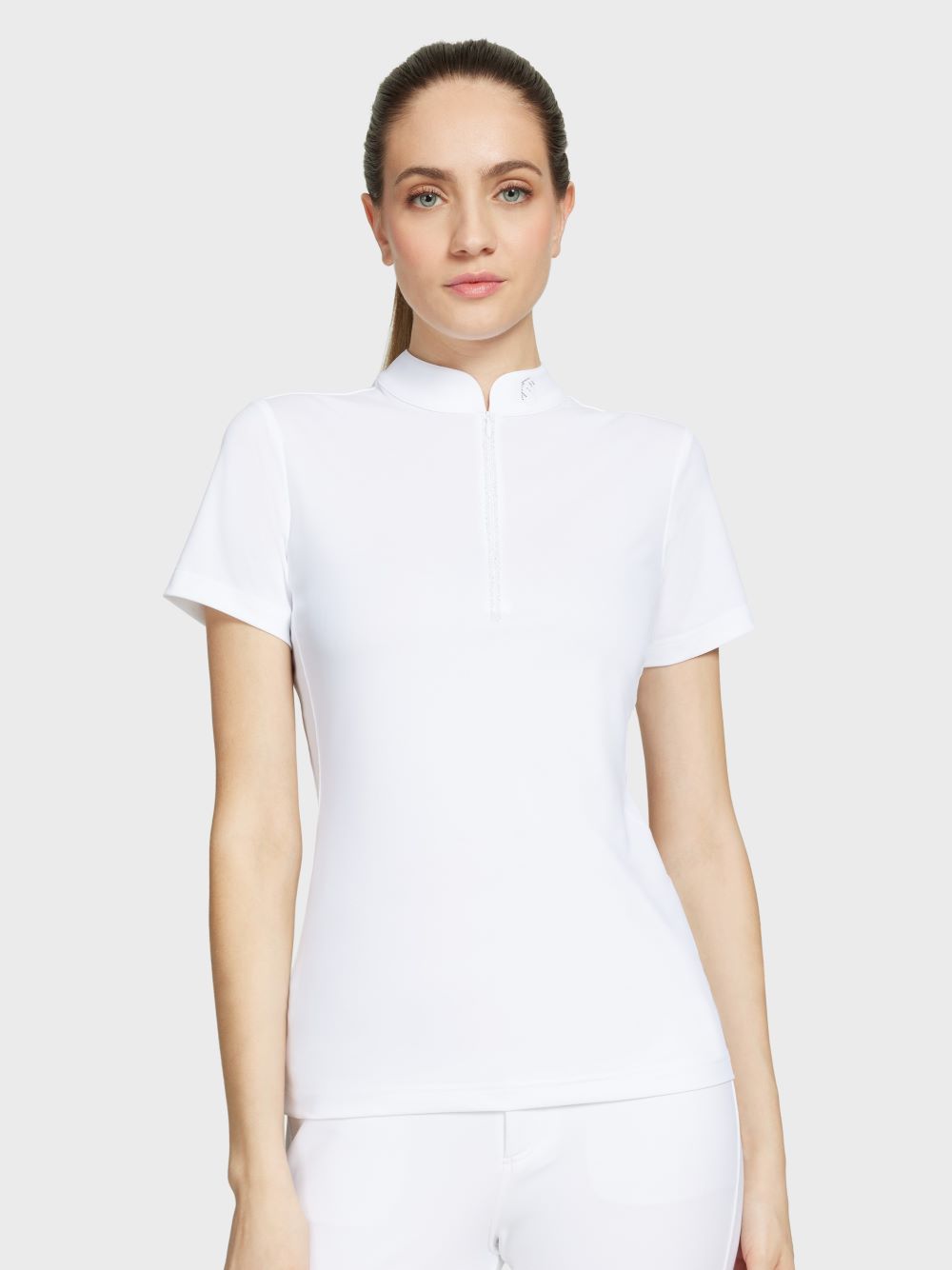 Samshield Competition Shirt Short Sleeves Ladies Bruna white