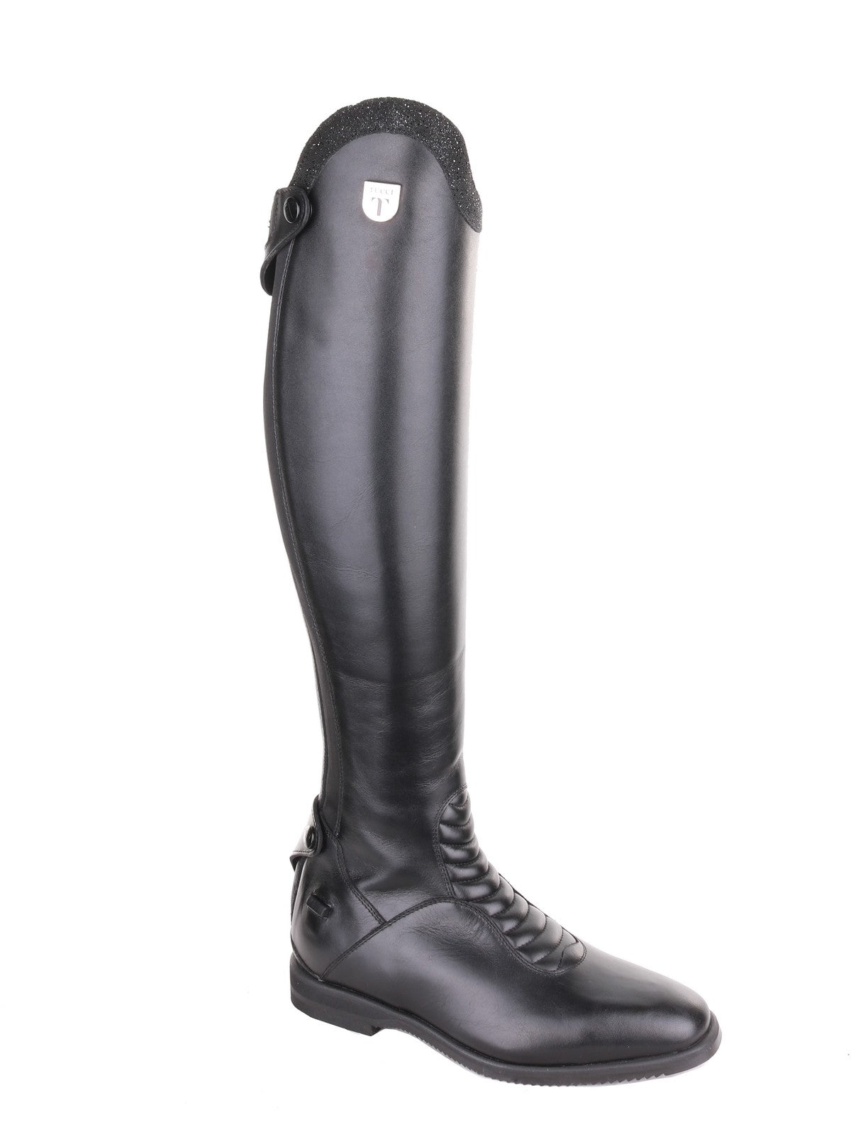 Tucci paardrijlaarzen kalfsleder Harley Microcrystals Border zwart Zwart