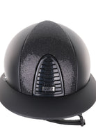 Kep Italia Paardrijhelm Cromo 2.0 Matt Polo Klep Zwart Glitter Black