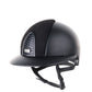 Kep Italia Riding Helmet Cromo 2.0 Textile Polo Peak Black Suede Insert