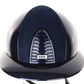 Kep Italia Riding Helmet Cromo 2.0 Polish Polo Peak Blue Suede Inserts