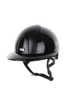 Kep Italia Paardrijhelm Cromo 2.0 Polish Polo Klep Zwart Textile Inserts