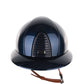 Kep Italia Riding Helmet Cromo 2.0 Shine Polo Peak Blue RAW Frame Beige Chin Strap