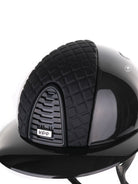 Kep Italia Paardrijhelm Cromo 2.0 Shine Polo Klep Zwart RAW Frame Milano insert