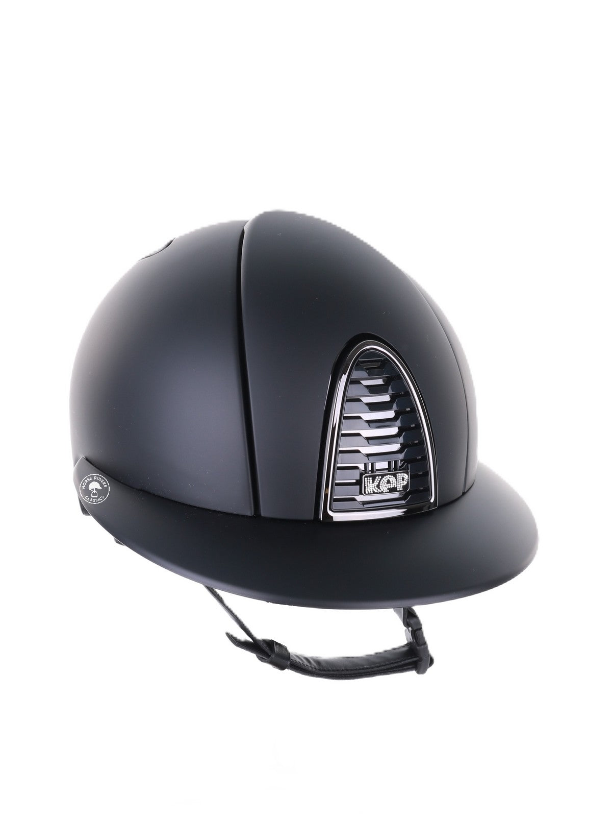 Kep Italia Paardrijhelm Cromo 2.0 Matt Polo Klep Zwart Mirror Black Frame