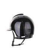 Kep Italia Paardrijhelm Cromo 2.0 Shine Polo Klep Zwart RAW Frame Luminor insert
