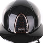 Kep Italia Riding Helmet Cromo 2.0 Shine Polo Peak Black Rose Gold Frame