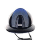 Kep Italia Riding Helmet Cromo 2.0 Polish Polo Peak Blue Galassia Light Blue Insert