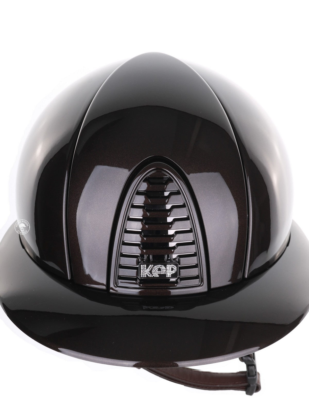 Kep Italia Paardrijhelm Cromo 2.0 Polish Polo Klep Bruin