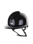 Kep Italia Paardrijhelm Cromo 2.0 Polish Polo Klep Zwart Suede Inserts