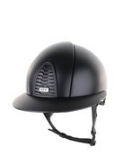 Kep Italia Paardrijhelm Cromo 2.0 Textile Polo Klep Zwart