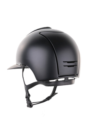Kep Italia Riding Helmet Cromo 2.0 Textile Polo Peak Black