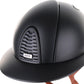 Kep Italia Riding Helmet Cromo 2.0 Textile Polo Peak Black Beige Chin Strap