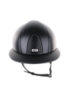 Kep Italia Paardrijhelm Cromo 2.0 Textile Polo Klep Zwart