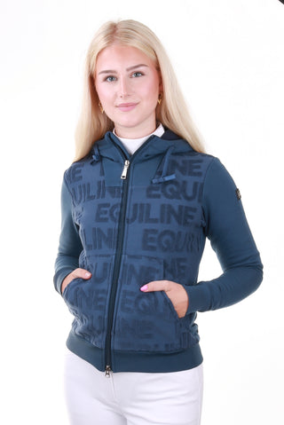 Equiline hooded vest ladies Evere Blue Teal