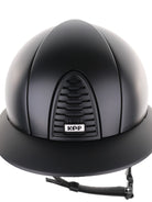 Kep Italia Paardrijhelm Cromo 2.0 Textile Polo Klep Zwart