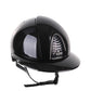 Kep Italia Riding Helmet Cromo 2.0 Shine Polo Peak Black Mirror Black Frame