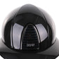 Kep Italia Riding Helmet Cromo 2.0 Shine Polo Peak Black Mirror Black Frame