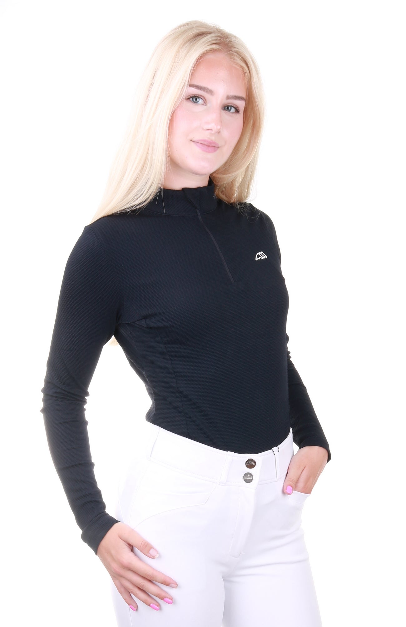 Equiline Training shirt second skin ladies Britta Navy