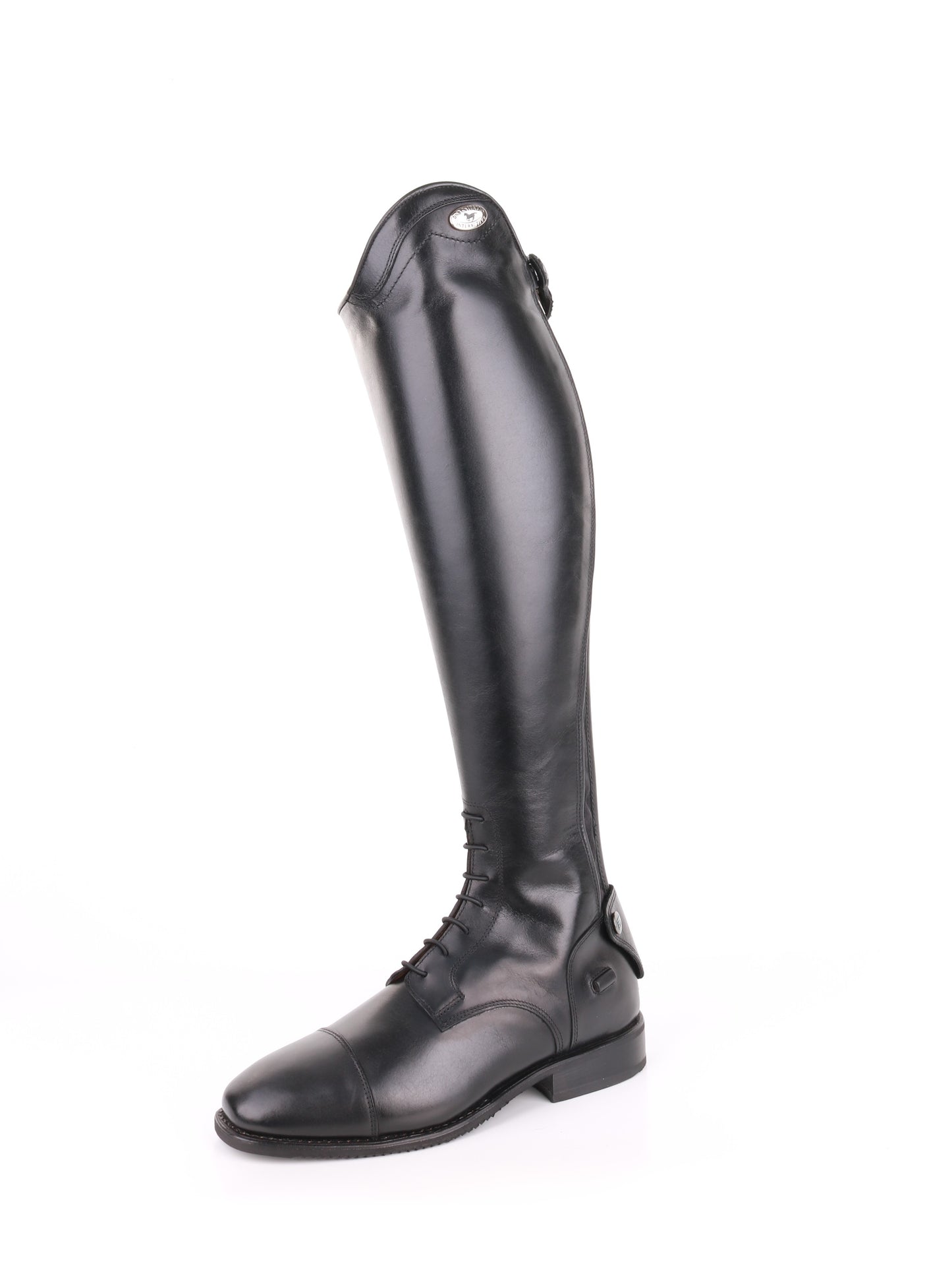 De Niro riding boots Calf leather Volare black size 37