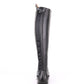 De Niro riding boots Calf leather Volare black size 37
