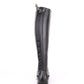 De Niro riding boots Calf leather Volare black