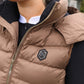 Samshield quilted vest women Chamonix Camel Metal Eclipse