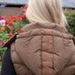 Samshield quilted vest women Chamonix Camel Metal Eclipse