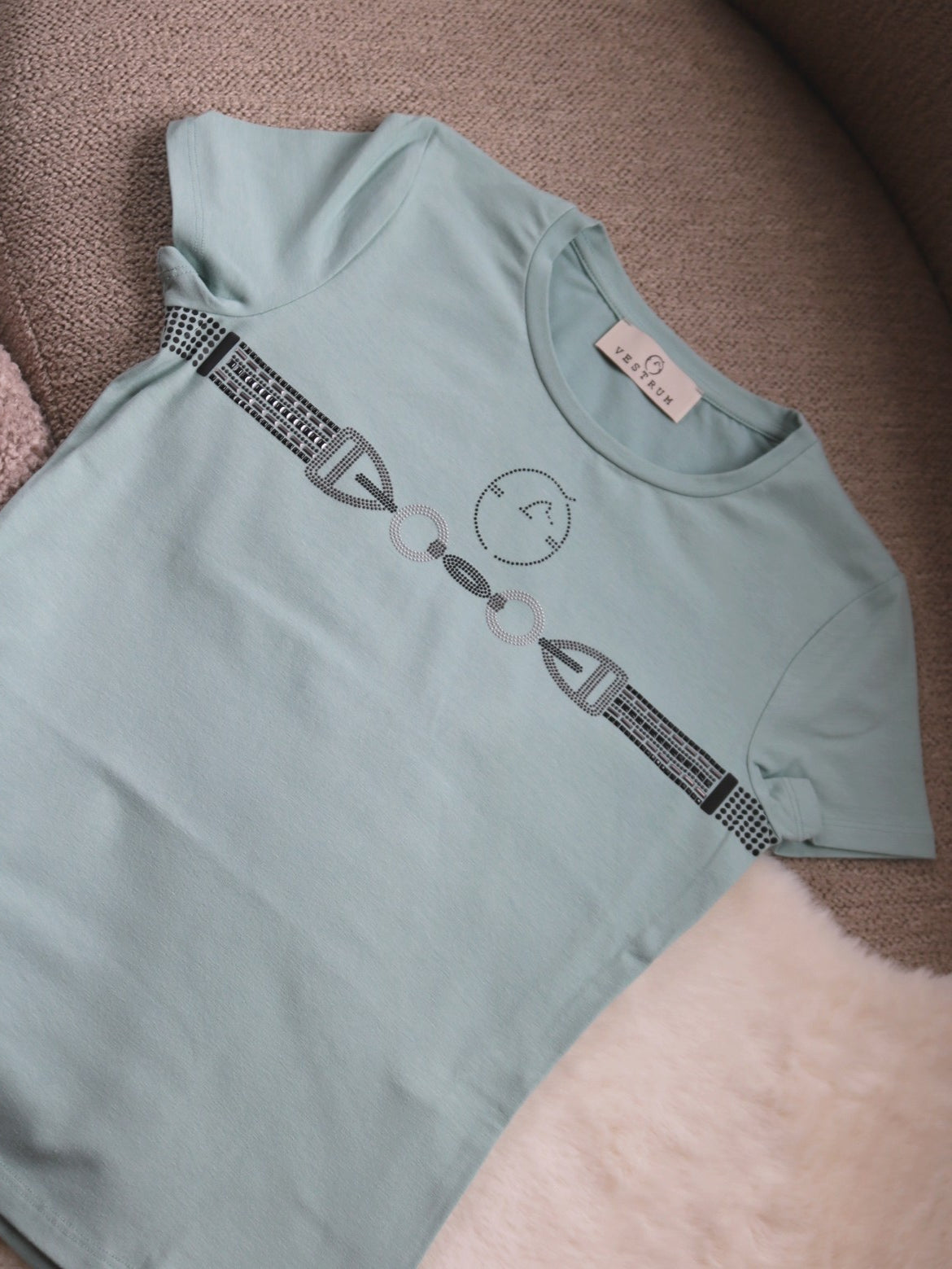 Vestrum t-shirt short sleeves women Punta Ala Frosty Green