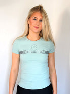 Vestrum t-shirt korte mouwen dames Punta Ala Frosty Green