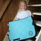 Equiline Saddle Pad Tech Rombo Enides Jumping Pony Aquarelle