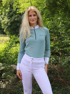 Animo wedstrijdshirt lange mouwen dames Bowling Azzurro