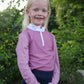 RG competition shirt Jacquard long sleeve Girls Pink