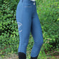 Equiline riding breeches women full grip high waist Eufrefh Legion Blue