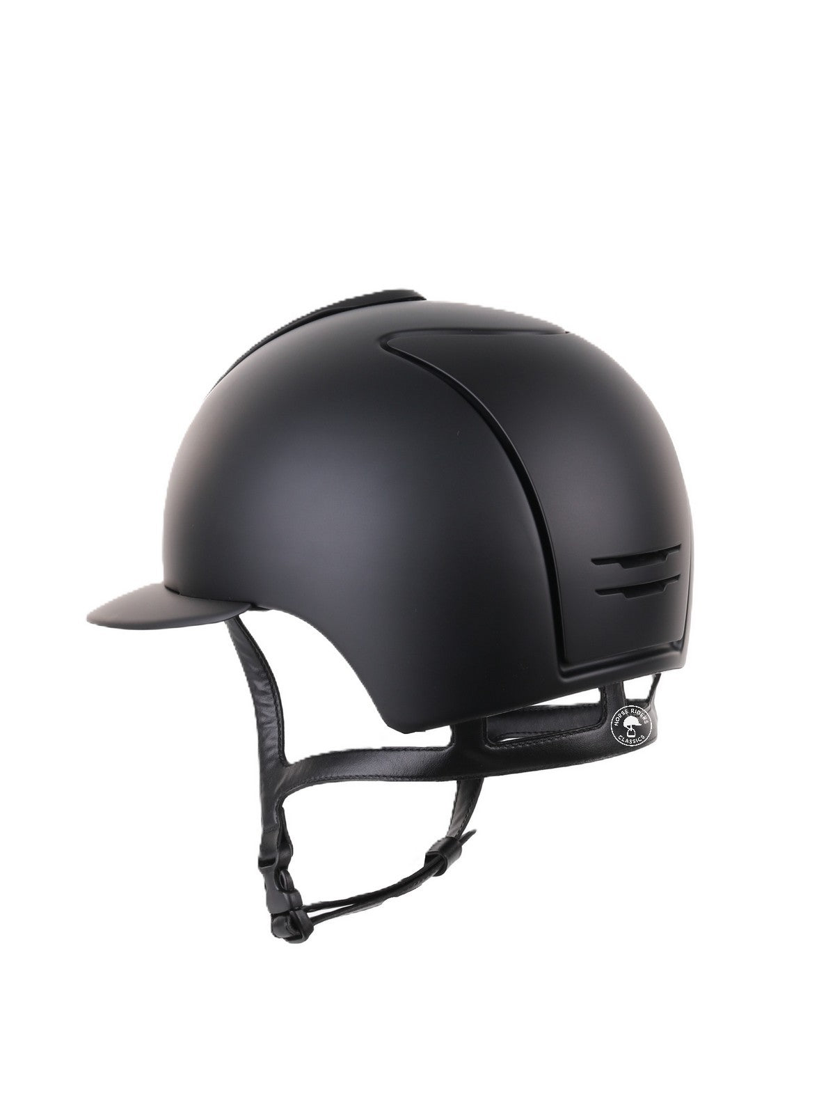 Kep Italia Paardrijhelm Cromo 2.0 Matt Polo Klep Zwart