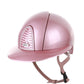 Kep Italia Riding Helmet Cromo 2.0 Diamond Polo Peak Pink Swarovski Frame