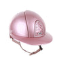 Kep Italia Riding Helmet Cromo 2.0 Diamond Polo Peak Pink Swarovski Frame
