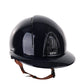 Kep Italia Riding Helmet Smart Polish Polo Blue Beige Chin strap