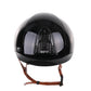 Kep Italia Riding Helmet Smart Polish Black Beige Chin strap