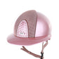 Kep Italia Paardrijhelm Cromo 2.0 Diamond Polo Klep Roze Swarovski Frame Galassia Pink Insert