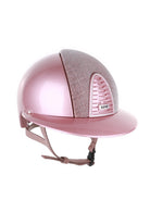 Kep Italia Paardrijhelm Cromo 2.0 Diamond Polo Klep Roze Swarovski Frame Galassia Pink Insert