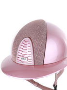 Kep Italia Paardrijhelm Cromo 2.0 Diamond Polo Klep Roze Swarovski Frame Galassia Pink Insert